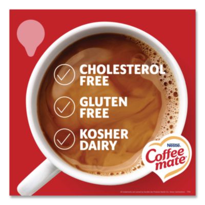 Liquid Coffee Creamer, Assorted Flavors, 0.38 oz Mini Cups,