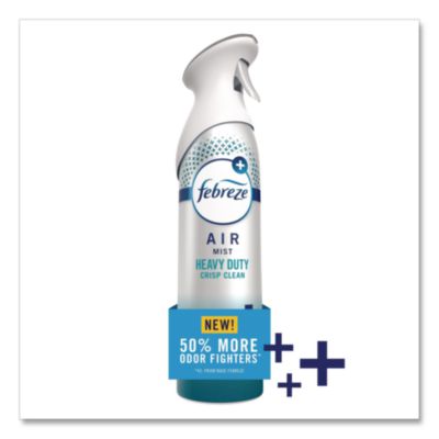 AIR, Heavy-Duty Crisp Clean, 8.1 oz Aerosol Spray, 6/Carton