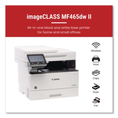 imageCLASS MF465dw II Laser Printer, Copy/Fax/Print/Scan