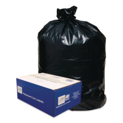 Linear Low-Density Can Liners, 16 gal, 0.6 mil, 24" x 33", B