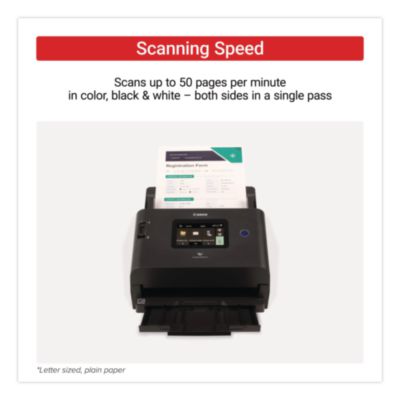 imageFORMULA DR-S350NW, 600 dpi Optical Resolution, 60-Sheet