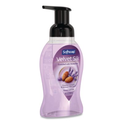 Velvet Silk Foaming Liquid Hand Soap, Lavender and Almond Mi