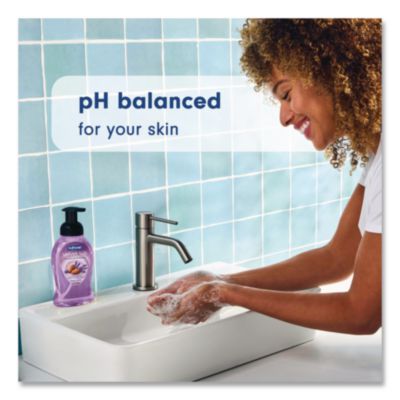 Velvet Silk Foaming Liquid Hand Soap, Lavender and Almond Mi