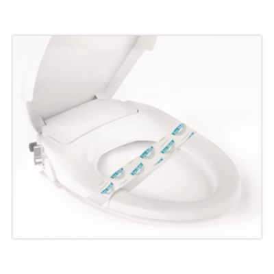 Sani/Shield Printed Toilet Seat Band, 16 x 1.5, Blue/White,