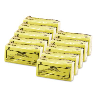 Masslinn Dust Cloths, 1-Ply, 24 x 40, Unscented, Yellow, 25/