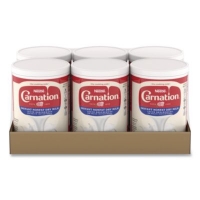Instant Nonfat Dry Milk, Unsweetened, 8.5 lb Canister, 6/Car