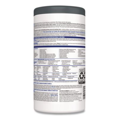 VersaSure Cleaner Disinfectant Wipes, 1-Ply, 6.75 x 8, Fragr
