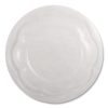 PLA Salad Bowl Lids, 6.8" dia x 0.8" h, Clear, Plastic, 600/