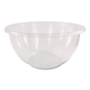 PLA Salad Bowls, 32 oz, 6.7" dia x 3.3" h, Clear, Plastic, 6