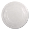 PLA Salad Bowl Lids, 5.4" dia x 0.8"h, Clear, Plastic, 450/C