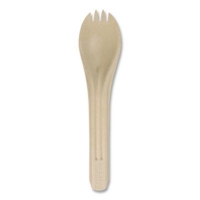 NoTree Cutlery, Light Mediumweight, Spork, Paper, Natural, 1