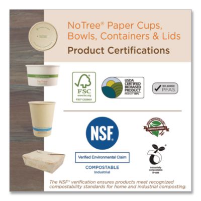 NoTree Cutlery, Light Mediumweight, Spoon, Paper, Natural, 1
