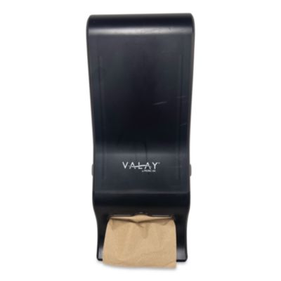 Valay Tower Napkin Dispenser, 8 x 17.25 x 13, Black