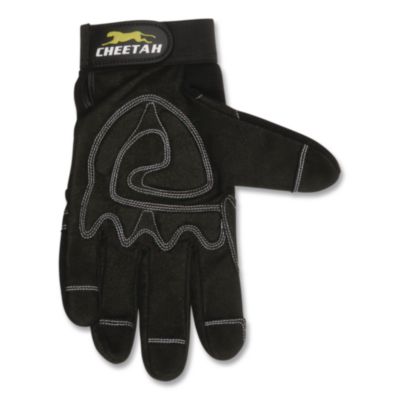 Cheetah 935CH Gloves, EN388: 2X21, 10" Long, X-Large, Black,