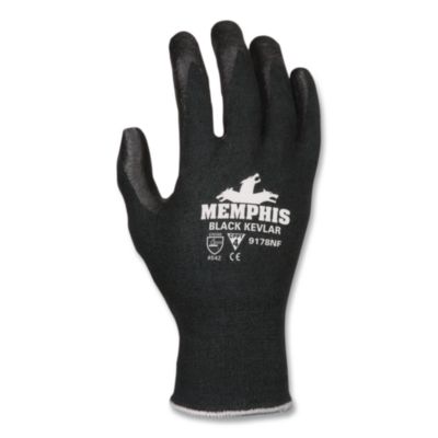 Nitrile Coated Kevlar Gloves, EN388: 4542, 10" Long, Large,