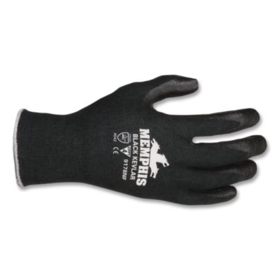 Nitrile Coated Kevlar Gloves, EN388: 4542, 10" Long, Large,
