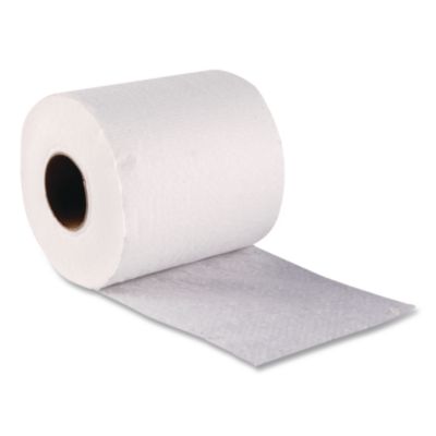 Standard Bath Tissue, 2-Ply, White, 400 Sheets/Roll, 96 Roll