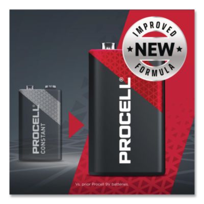 Professional Alkaline 9V Batteries, 72/Carton