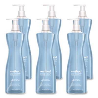 Dish Soap Pump, Hour-Glass Bottle Shape, Sea Minerals Scent,