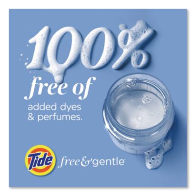 Free and Gentle Liquid Laundry Detergent, HE Compatible, 58
