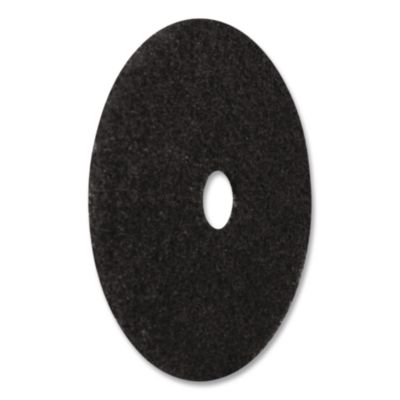 Stripping Pad, 17" Diameter, Black, 5/Carton