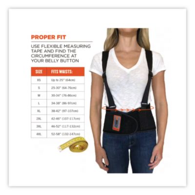 ProFlex 2000SF High-Performance Spandex Back Support Brace,