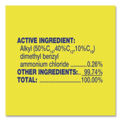 Disinfecting Wipes Flatpacks, 1-Ply, 6.69 x 7.87, Lemon and