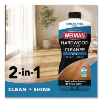 Hardwood Floor Cleaner, Unscented, 32 oz Squeeze Bottle, 6/C