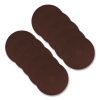 EcoPrep EPP Specialty Pad, 15" Diameter, Maroon, 10/Carton