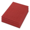 Buffing Pads, 28 X 14, Red, 5/carton