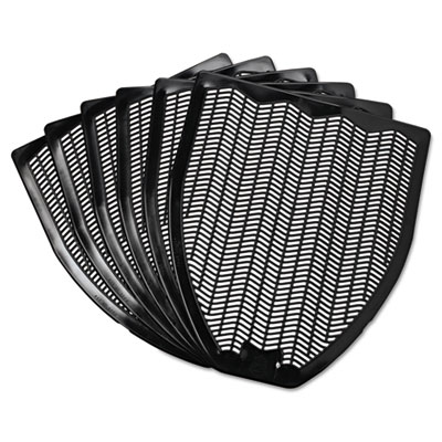Disposable Urinal Floor Mat, Shield-Shaped, Fresh Blast Scen
