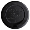 EcoLid 25% Recycled Content Hot Cup Lid, Fits 10 oz to 20 oz