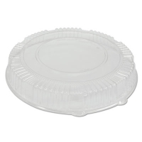 Caterline Dome Lids, 18" Diameter x 2.75" h, Clear, Plastic,