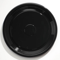 Caterline Casuals Thermoformed Platters, 16" Diameter, Black