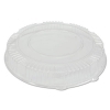 Caterline Dome Lids, 16" Diameter x 2.75" h, Clear, Plastic,