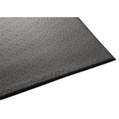 Soft Step Supreme Anti-Fatigue Floor Mat, Rectangular, Black