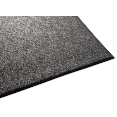 Soft Step Supreme Anti-Fatigue Floor Mat, Rectangular, Black