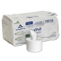 SofPull Mini Centerpull Bath Tissue, Septic Safe, 2-Ply, Whi