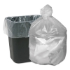 Waste Can Liners, 16 gal, 6 mic, 24" x 31", Natural, 50 Bags