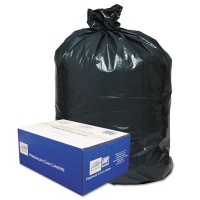Linear Low-Density Can Liners, 33 gal, 0.63 mil, 33" x 39",