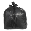 Low-Density Can Liners, 60 gal, 2.4 mil, 38" x 58", Black, F