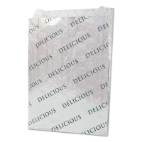 Foil/Paper/Honeycomb Insulated Bag, Delicious Labeling, 8" x