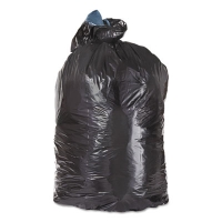 Low-Density Can Liners, 33 gal, 1.6 mil, 23" x 39", Black, F