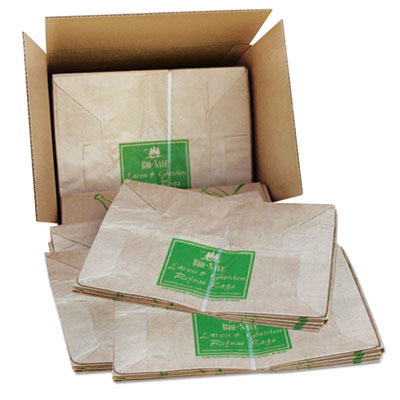 Lawn/Leaf Bags, Self-Standing, Open-Face, 30 gal, 16" x 35",