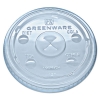 Greenware Cold Drink Lids, X-Slot, Fits 16 oz/18 oz/24 oz Co