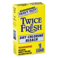 Heavy Duty Coin-Vend Powdered Chlorine Bleach, 1 Load, 100/c