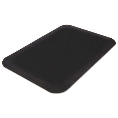 Pro Top Anti-Fatigue Mat, Rectangular, Black Closed Cell Sur