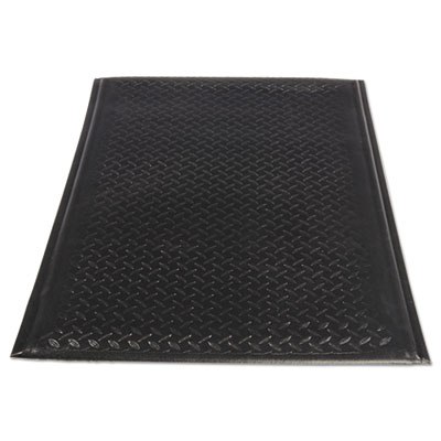 Soft Step Supreme Anti-Fatigue Floor Mat, Rectangular, Black