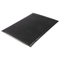 Soft Step Supreme Anti-Fatigue Floor Mat, Rectangular, Black