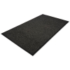 Golden Series Dual Rib Indoor Wiper Mats, Rectangular, Charc